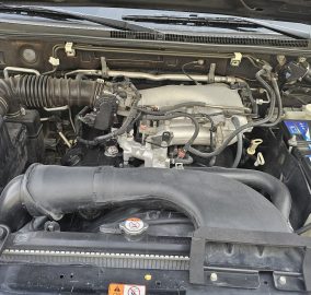 Vehicle engine checked during a pre-purchase car inspection in Abu Dhabi